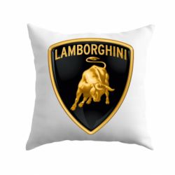 Подушка Lamborghini Logo - PrintSalon
