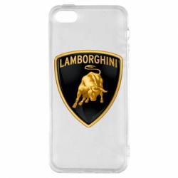 Чохол для iphone 5/5S/SE Lamborghini Logo - PrintSalon
