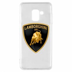 Чохол для Samsung A8 2018 Lamborghini Logo - PrintSalon