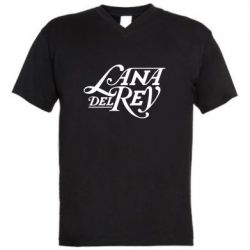 Чоловіча футболка з V-подібним вирізом Lana Del Rey - PrintSalon