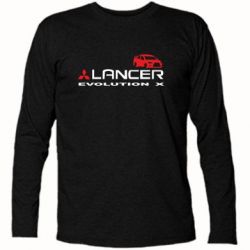 Футболка с длинным рукавом Lancer Evolution X - PrintSalon