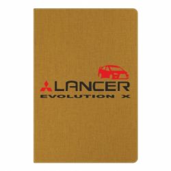 Блокнот с принто Lancer Evolution X - PrintSalon