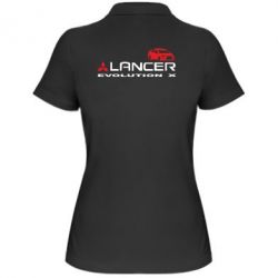 Женское поло Lancer Evolution X - PrintSalon
