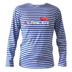 Тельняшка с длинным рукавом Lancer Evolution X - PrintSalon