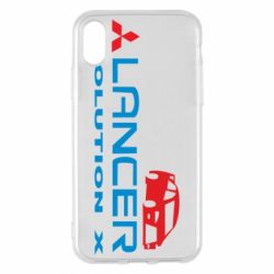 Чехол для iPhone X/Xs Lancer Evolution X - PrintSalon