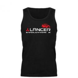 Мужская майка Lancer Evolution X - PrintSalon