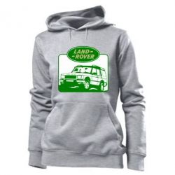 Женское худи Land Rover - PrintSalon