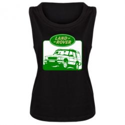 Женская майка Land Rover - PrintSalon