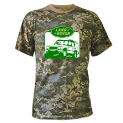 Камуфляжная футболка Land Rover - PrintSalon
