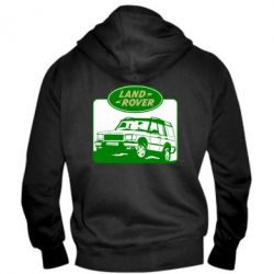 Мужское худи на молнии Land Rover-PrintSalon Мужское худи на молнии Land Rover