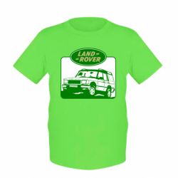 Детская футболка Land Rover - PrintSalon
