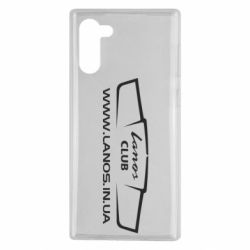Чехол для Samsung Note 10 LANOS CLUB - PrintSalon