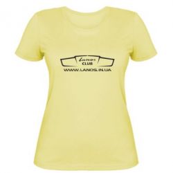 Женская футболка LANOS CLUB - PrintSalon
