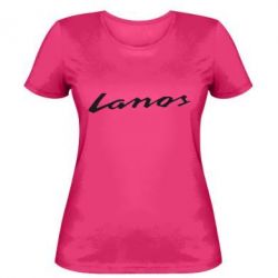Женская футболка Lanos Logo - PrintSalon
