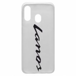 Чехол для Samsung A40 Lanos Logo - PrintSalon