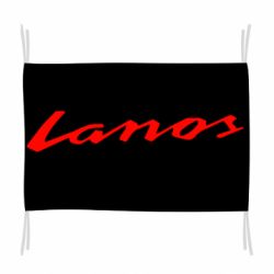 Флаг Lanos Logo - PrintSalon
