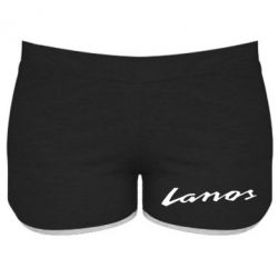 Женские шорты Lanos Logo - PrintSalon