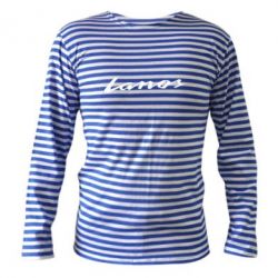 Тельняшка с длинным рукавом Lanos Logo - PrintSalon