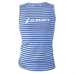 Майка-тельняшка Lanos Logo - PrintSalon