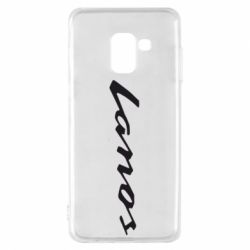 Чехол для Samsung A8 2018 Lanos Logo - PrintSalon