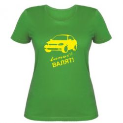 Женская футболка Ланосы валят! - PrintSalon