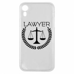 Чехол для iPhone XR Lawyer1 - PrintSalon