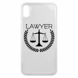 Чехол для iPhone Xs Max Lawyer1 - PrintSalon
