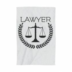 Полотенце с принтом Lawyer1 - PrintSalon