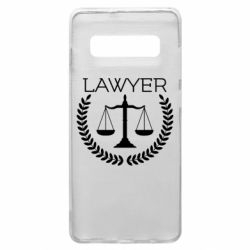 Чехол для Samsung S10+ Lawyer1 - PrintSalon