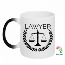 Чашка-хамелеон Lawyer1 - PrintSalon
