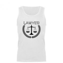 Мужская майка Lawyer1 - PrintSalon