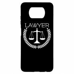 Чехол для Xiaomi Poco X3 Lawyer1 - PrintSalon