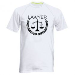 Мужская футболка для спорта Lawyer1 - PrintSalon