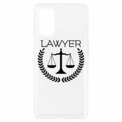 Чехол для Realme 7 Pro Lawyer1 - PrintSalon