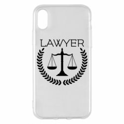 Чехол для iPhone X/Xs Lawyer1 - PrintSalon