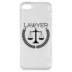 Чехол для iPhone5/5S/SE Lawyer1 - PrintSalon