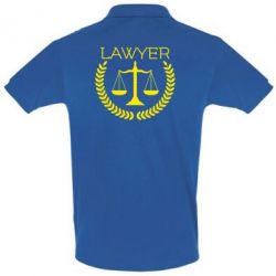 Мужское поло Lawyer1 - PrintSalon