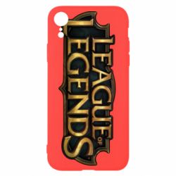 Чехол для iPhone XR League of legends logo