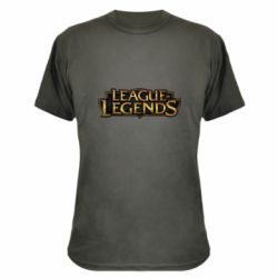 Камуфляжная футболка League of legends logo - PrintSalon