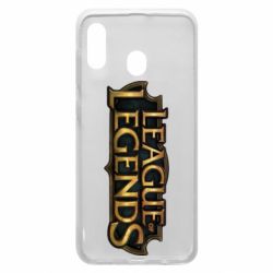 Чехол для Samsung A20 League of legends logo - PrintSalon
