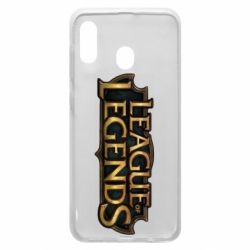 Чехол для Samsung A30 League of legends logo - PrintSalon