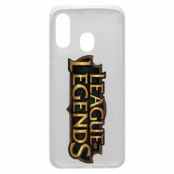 Чехол для Samsung A40 League of legends logo - PrintSalon