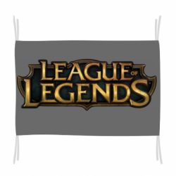 Флаг League of legends logo - PrintSalon