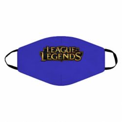 Маска многоразовая League of legends logo - PrintSalon