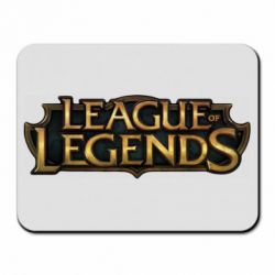 Коврик для мыши League of legends logo - PrintSalon