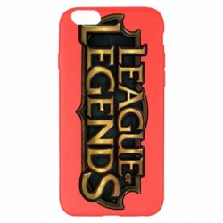 Чехол для iPhone 6 Plus/6S Plus League of legends logo - PrintSalon