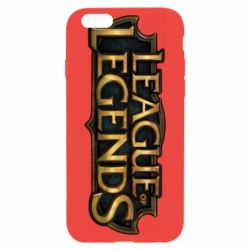 Чехол для iPhone 6/6S League of legends logo - PrintSalon