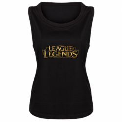 Женская майка League of legends logo - PrintSalon