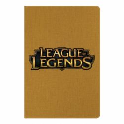 Блокнот League of legends logo