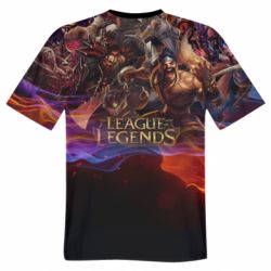 Мужская футболка 3D League of Legends - PrintSalon